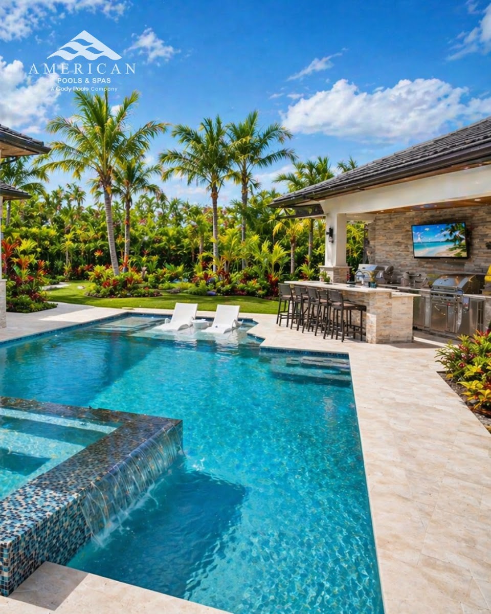 American Pools & Spas Inc pool project