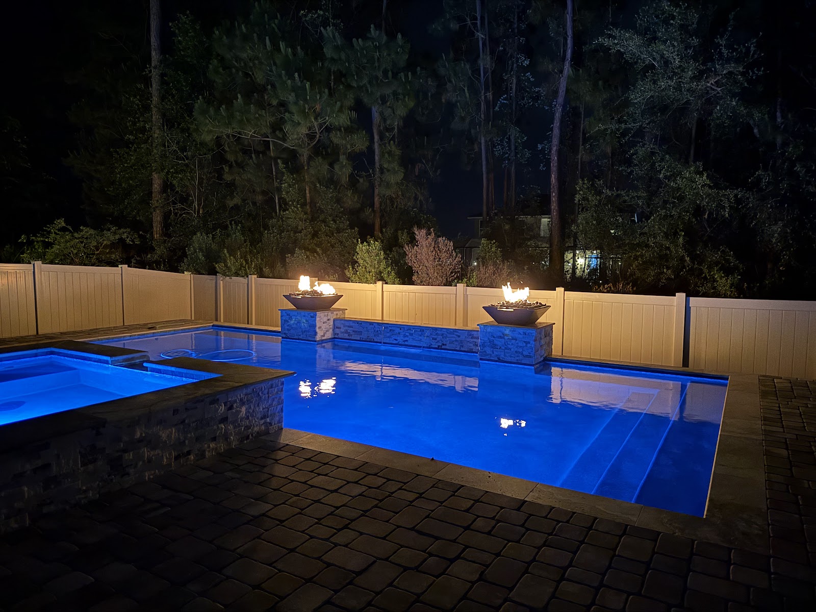 Anthony & Sylvan Pools pool project