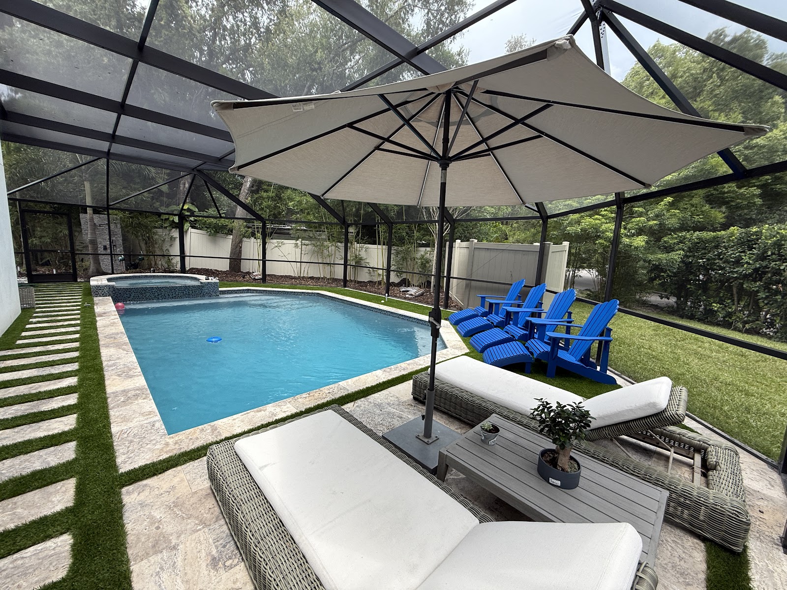 Backyard Bliss Pool & Spa pool project