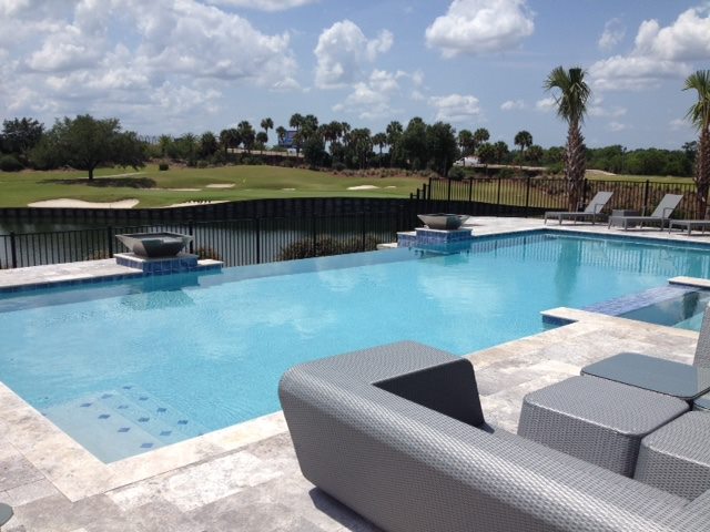 Blue Dream Pools pool construction site photo