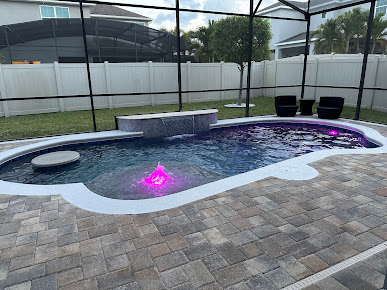 Bowles Custom Pools & Spas, Inc. pool project