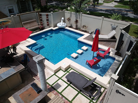 Caribbean Pools pool project