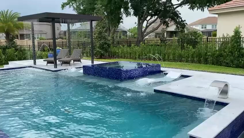 Central Florida Pools pool renovation project