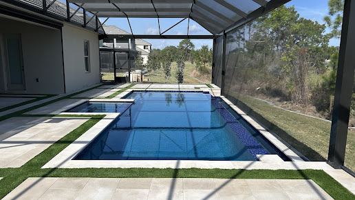 Central Florida Pools pool project