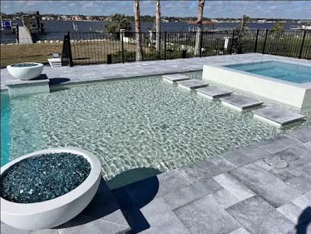 CollinsBuilt Pools pool and spa installation