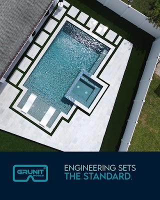 Grunit Pool Contractors outdoor pool installation