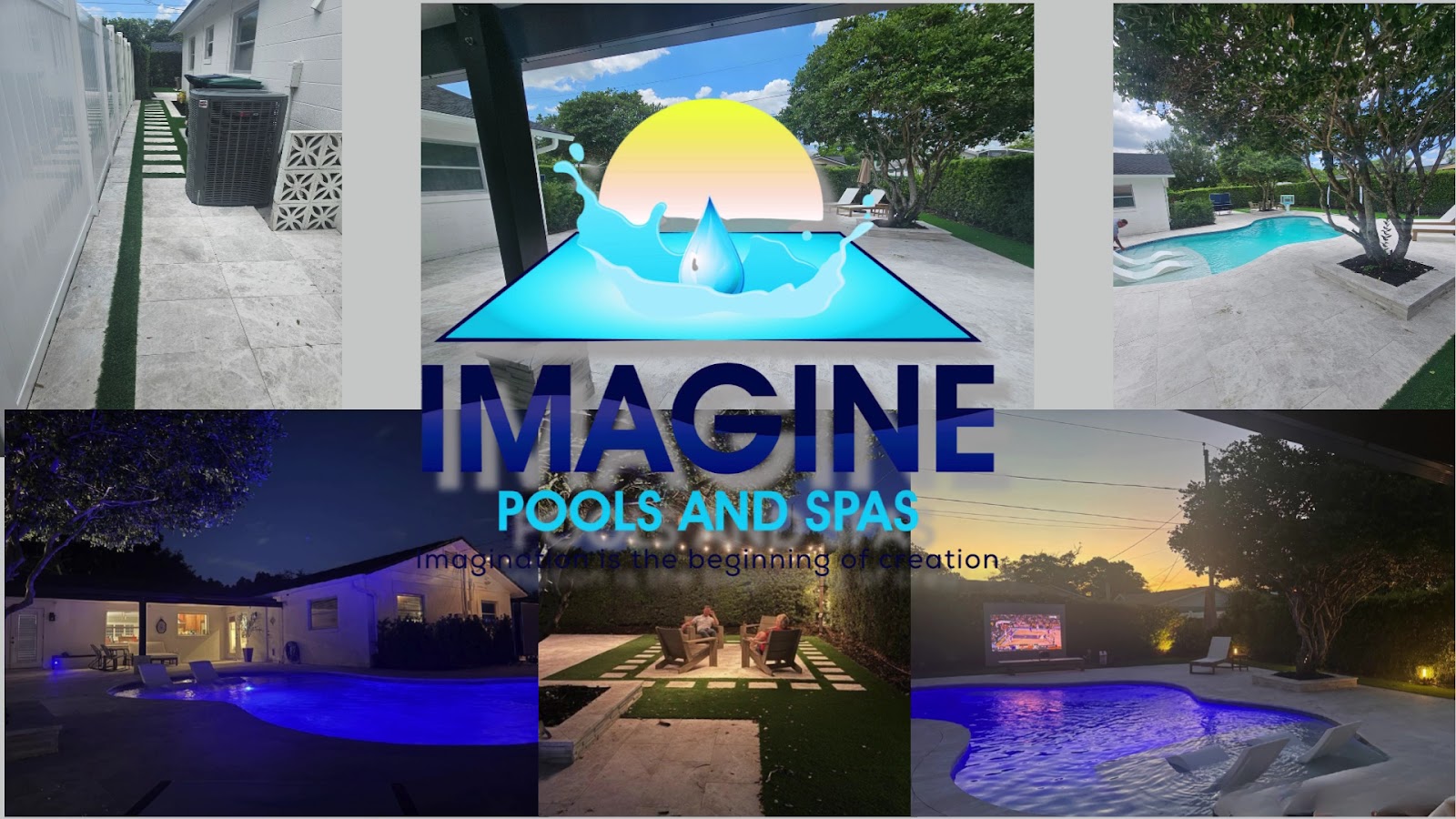 Imagine Pools LLC pool project