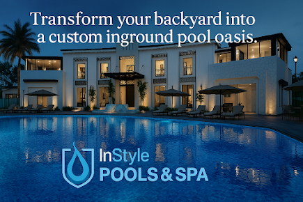 Instyle Pools & Spa Inc pool construction site photo