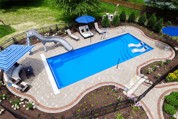J&c Fiberglass Pools Inc pool project — customer photo