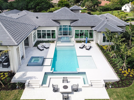 Nassau Pools Construction Inc pool project