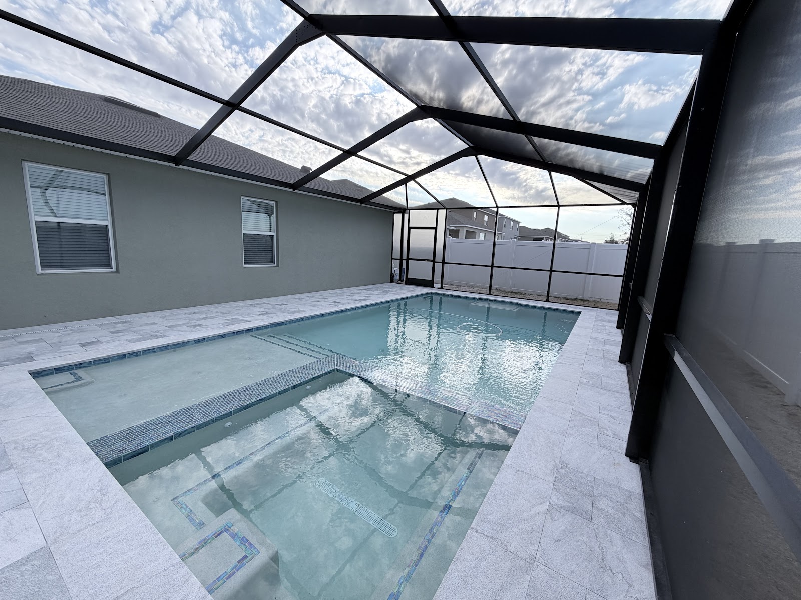 Roden Pool Contracting Inc custom inground pool build