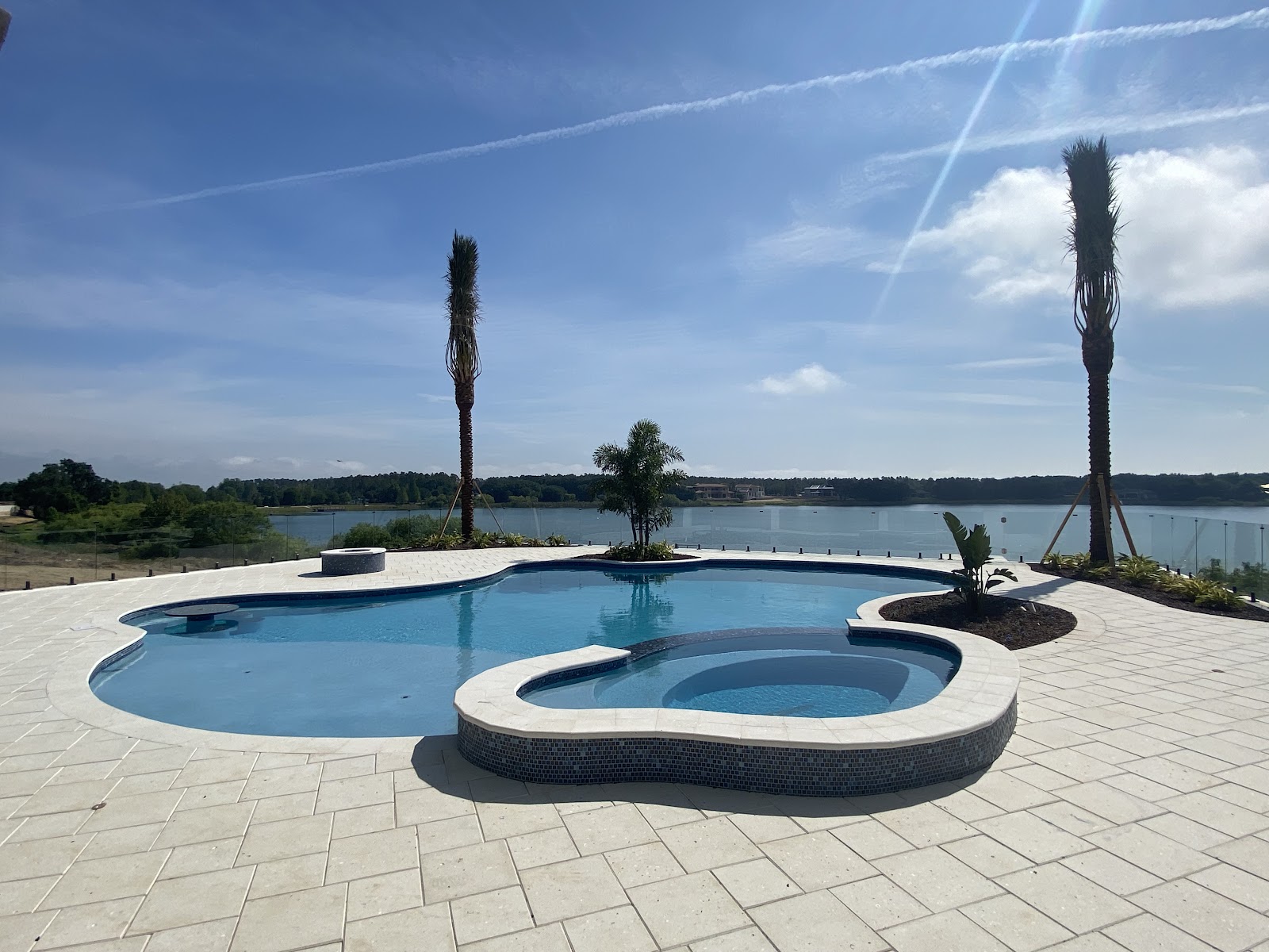 Signature Pools, Inc. completed pool and spa work