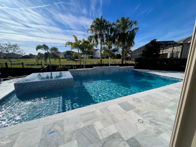 Tropicana Pools residential pool project
