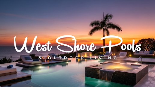 West Shore Pools & Outdoor Living, LLC custom inground pool build