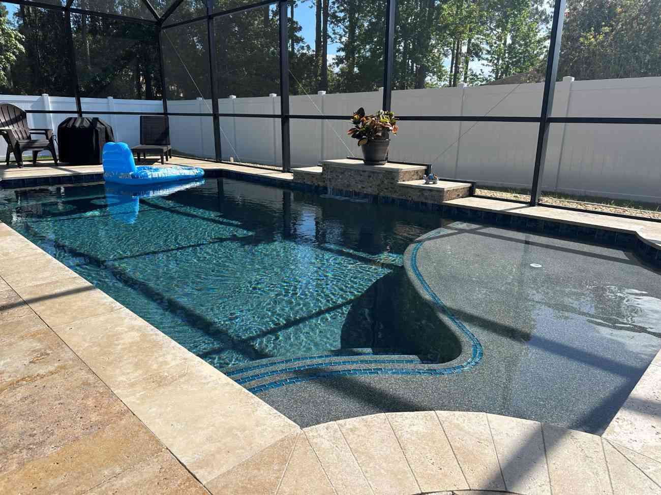 Agua Construction Company pool project