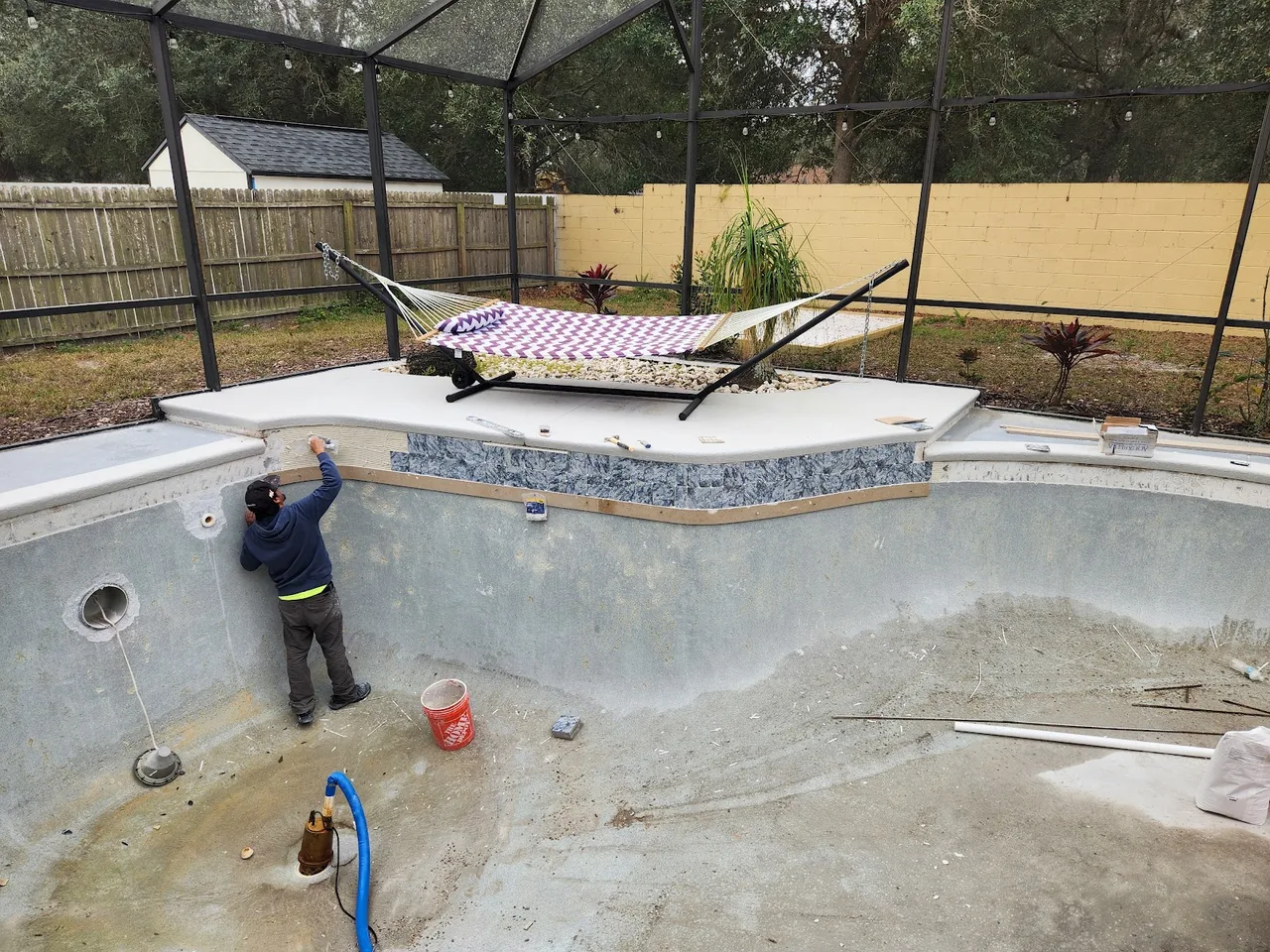 All Phase Pool Remodeling pool project