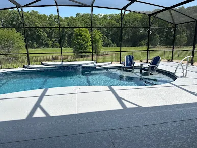 All Seasons Pools pool project