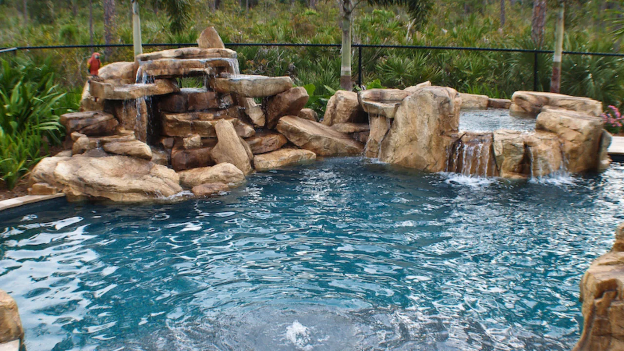 AQUA Custom Pools and Spas pool project