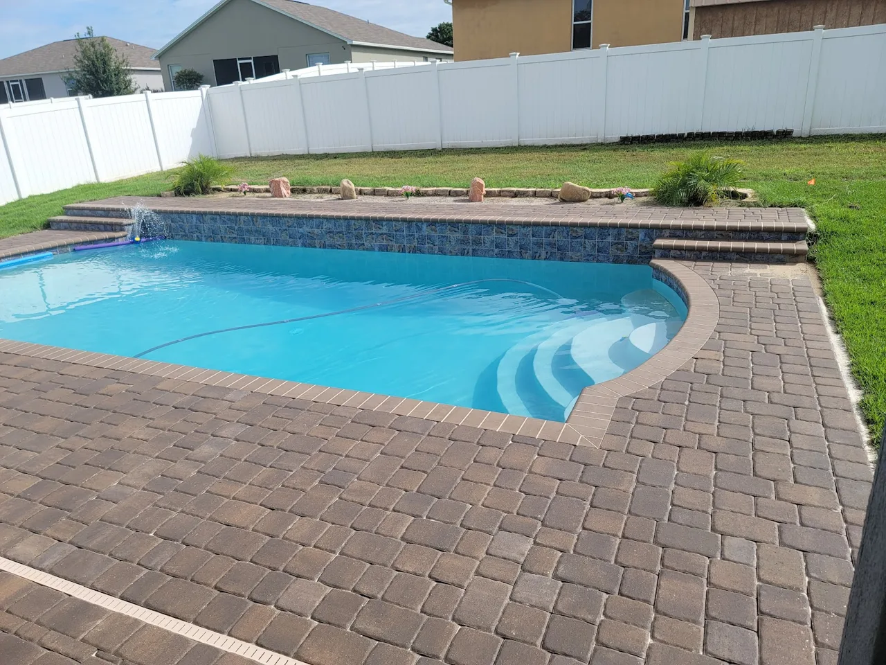 Caribbean Pools pool project