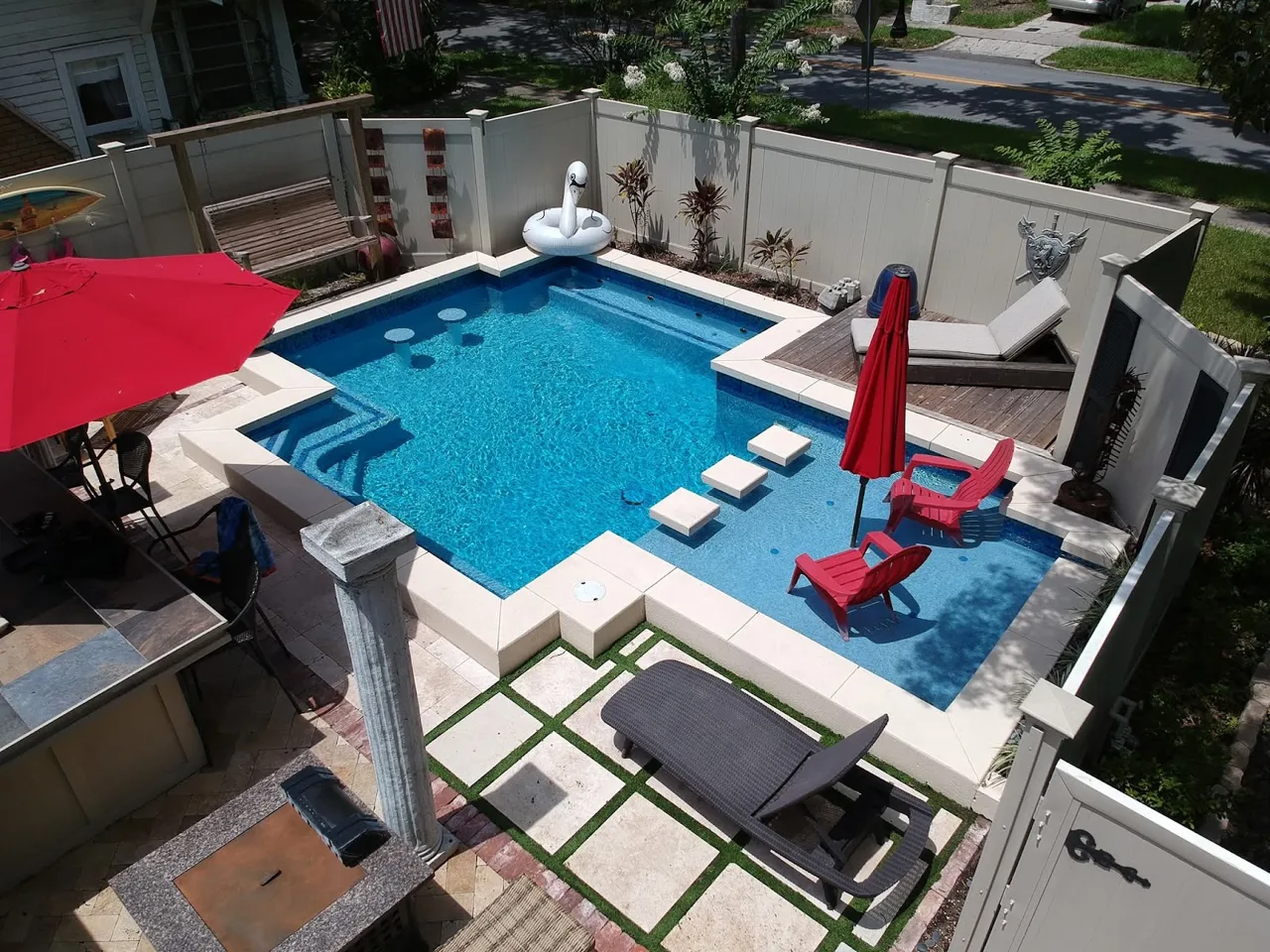 Caribbean Pools pool project