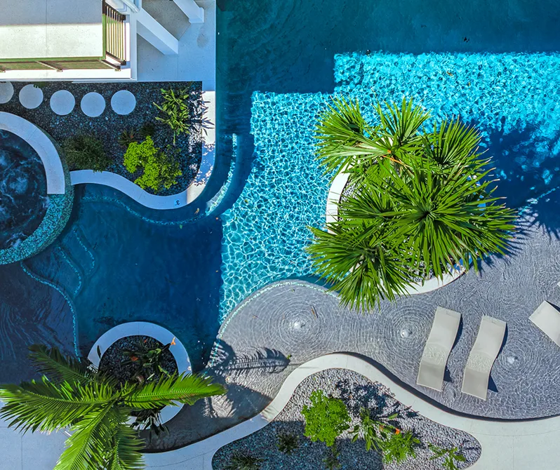 Elements Pools & Spas pool project
