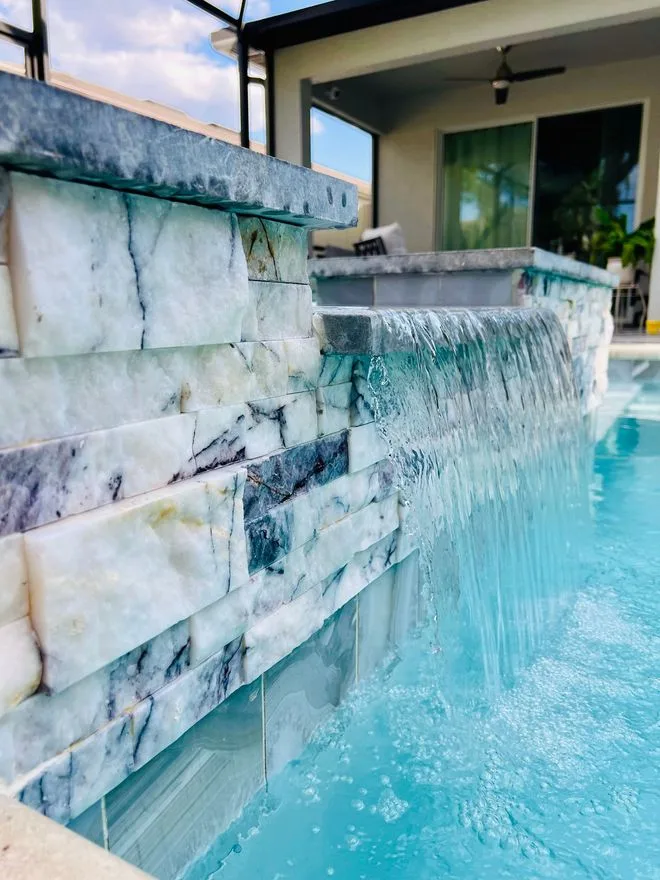 Lee Custom Pools pool project