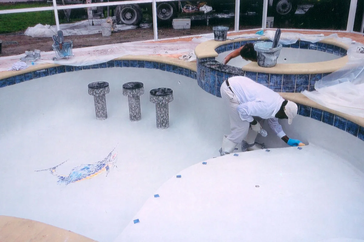 Mid Florida Pools Inc pool project