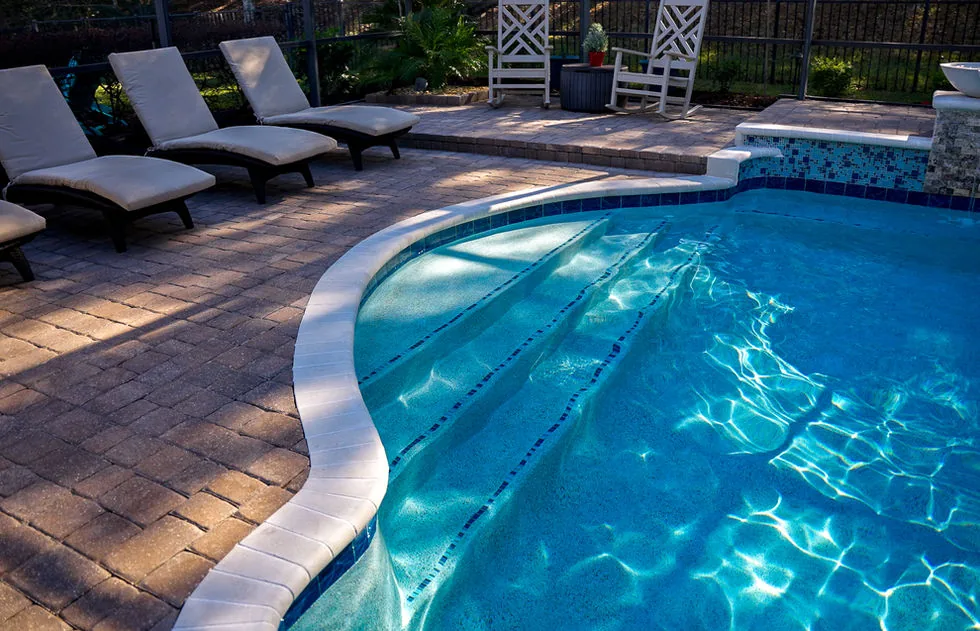 Paradise Pool Service pool project