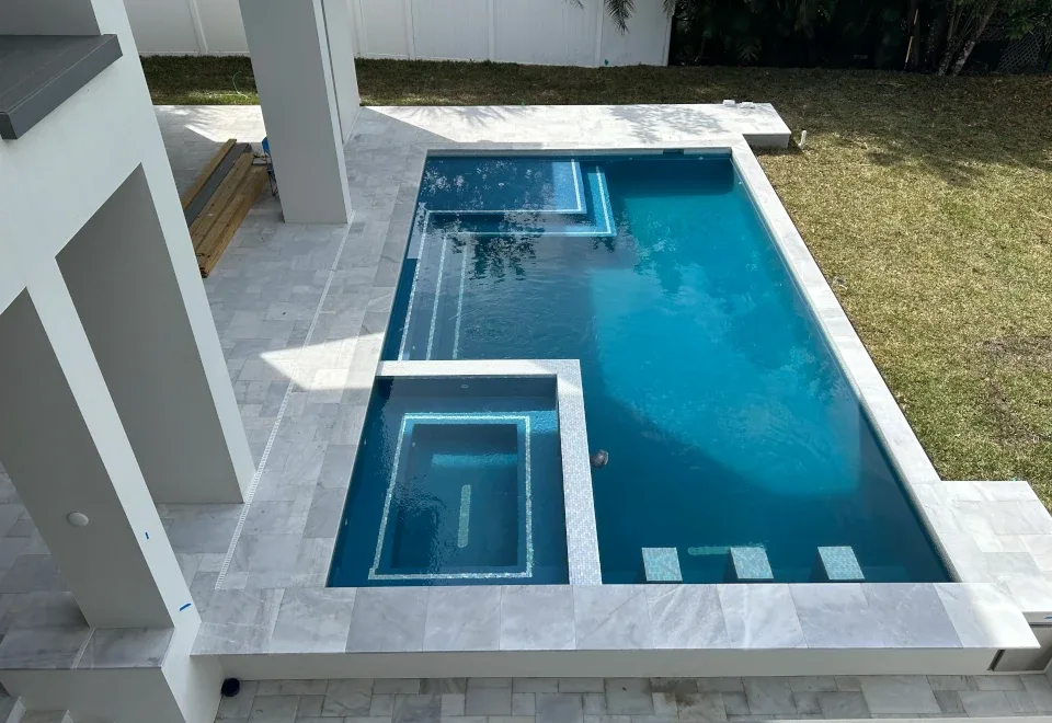 Pineapple Pools of Florida pool project