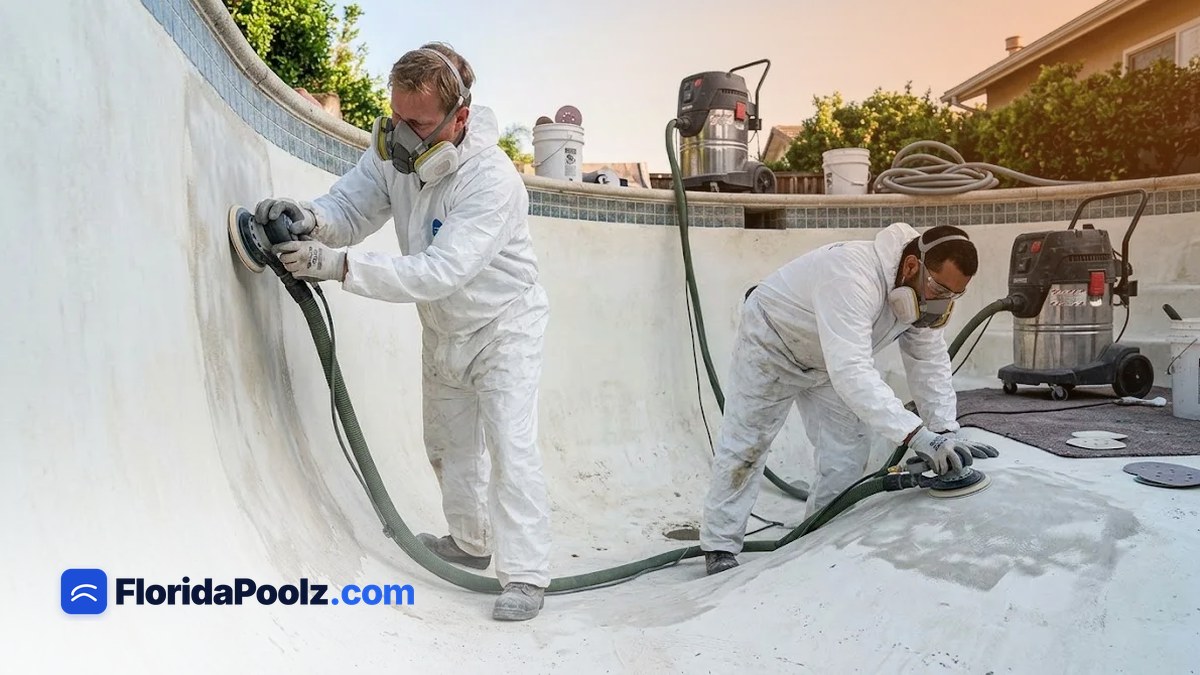 Pool Resurfacing Cost in Florida (Marcite, Pebble & Tile)