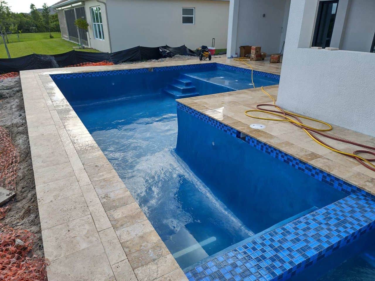 Precision Luxury Aquatics pool project