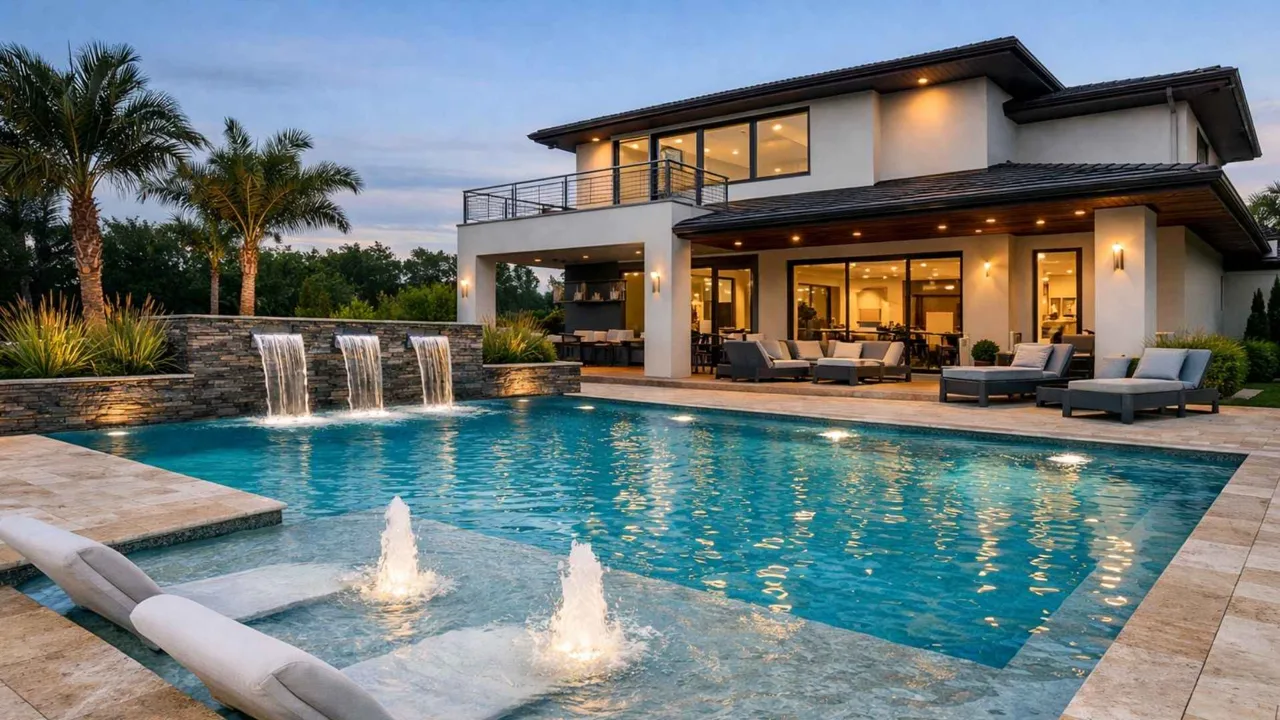 Royal Gardens Contracting pool project