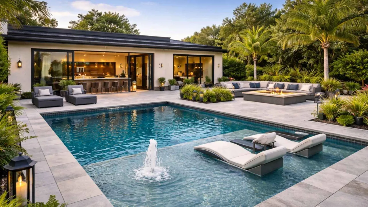 Royal Gardens Contracting pool project