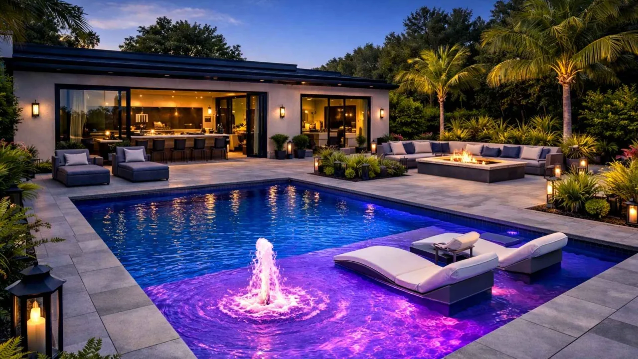 Royal Gardens Contracting pool project