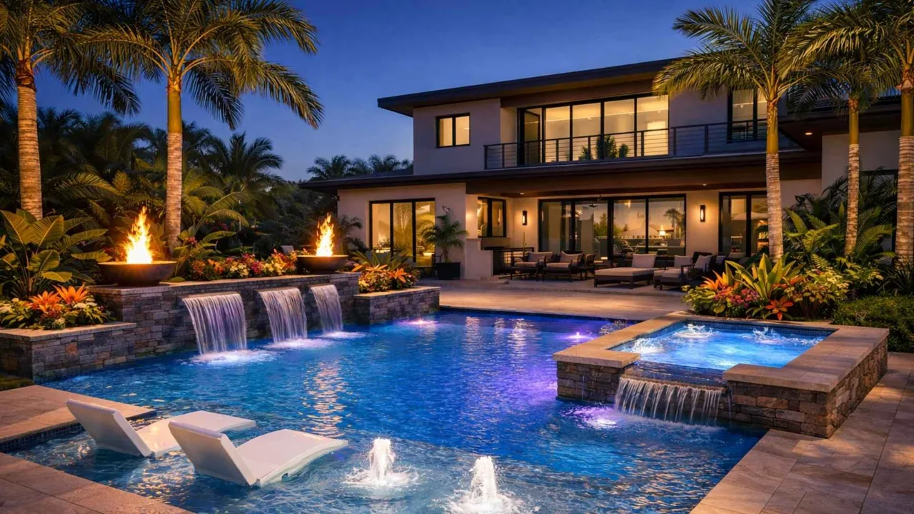 Royal Gardens Contracting pool project
