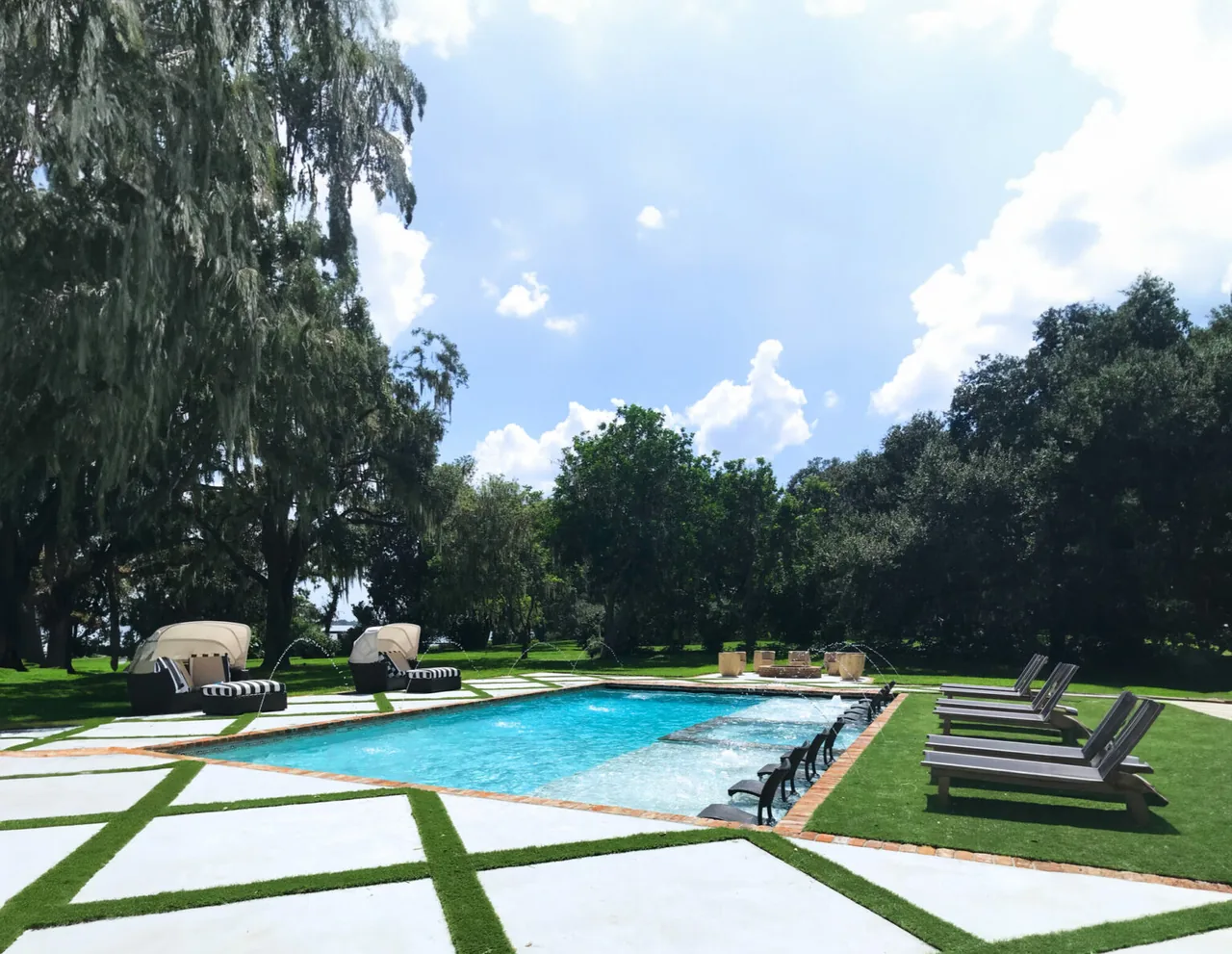 Serenity Pools and Spas Inc. pool project