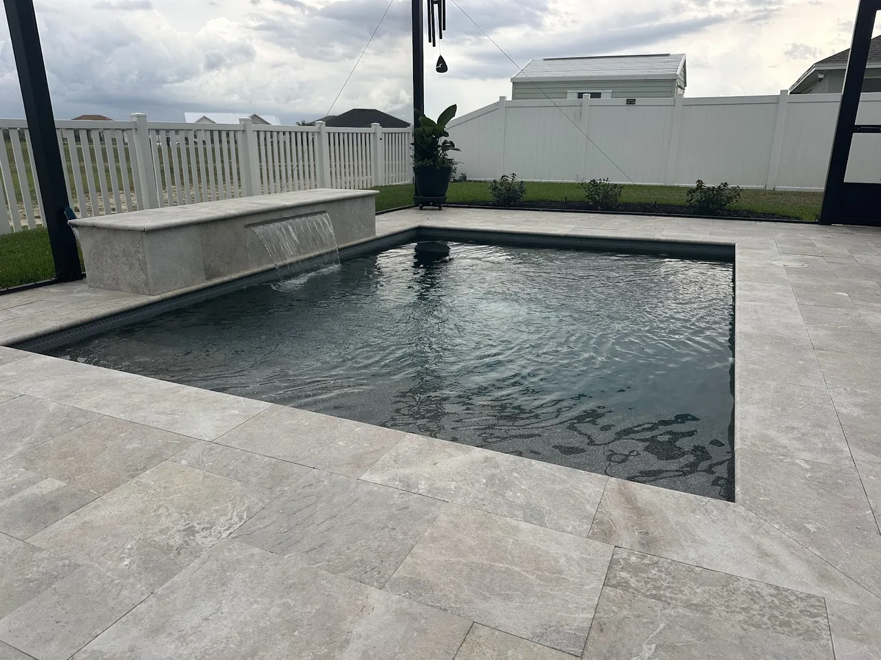 Stunning Backyards by Fast Band LLC pool project