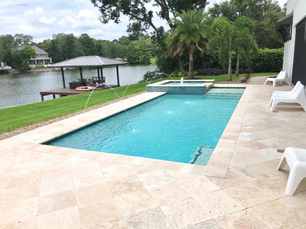 Titan Pool Construction Inc pool project