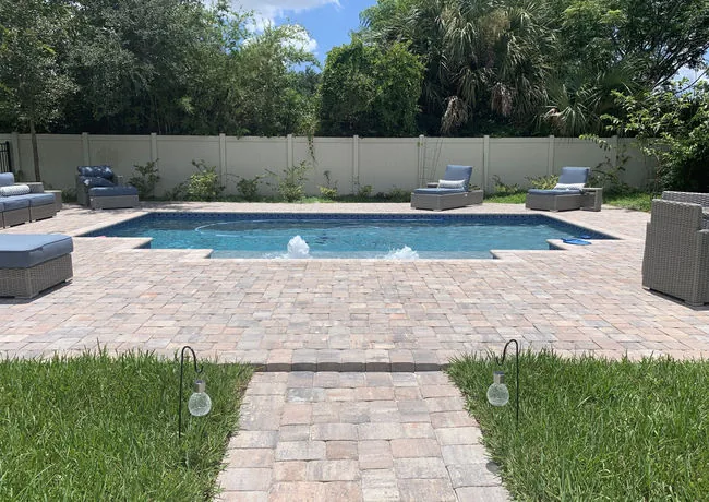 Xclusive Outdoor Living pool project