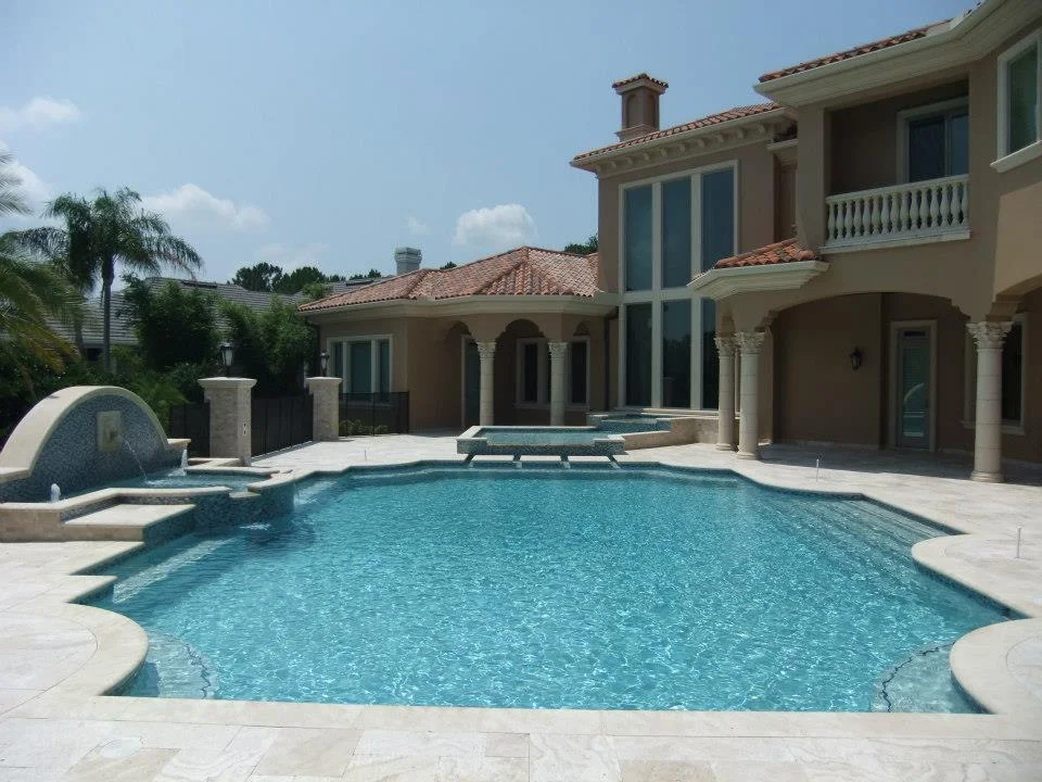 Landmark Pools pool project