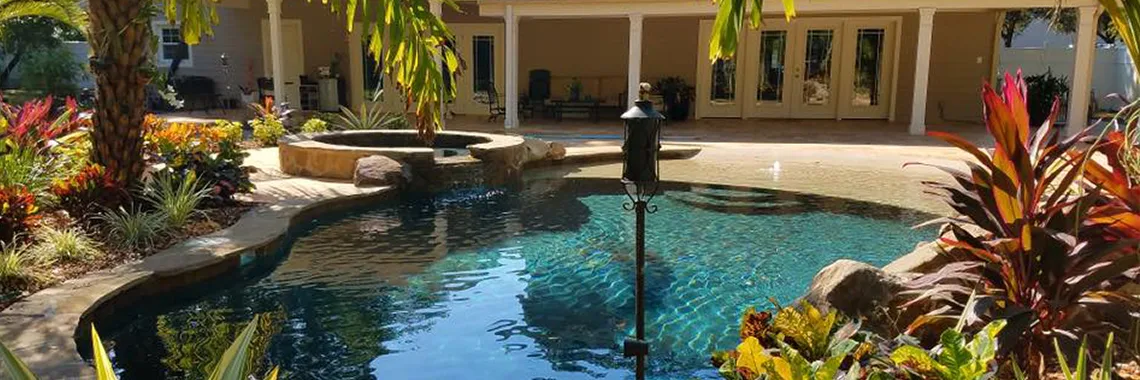 Landmark Pools pool project