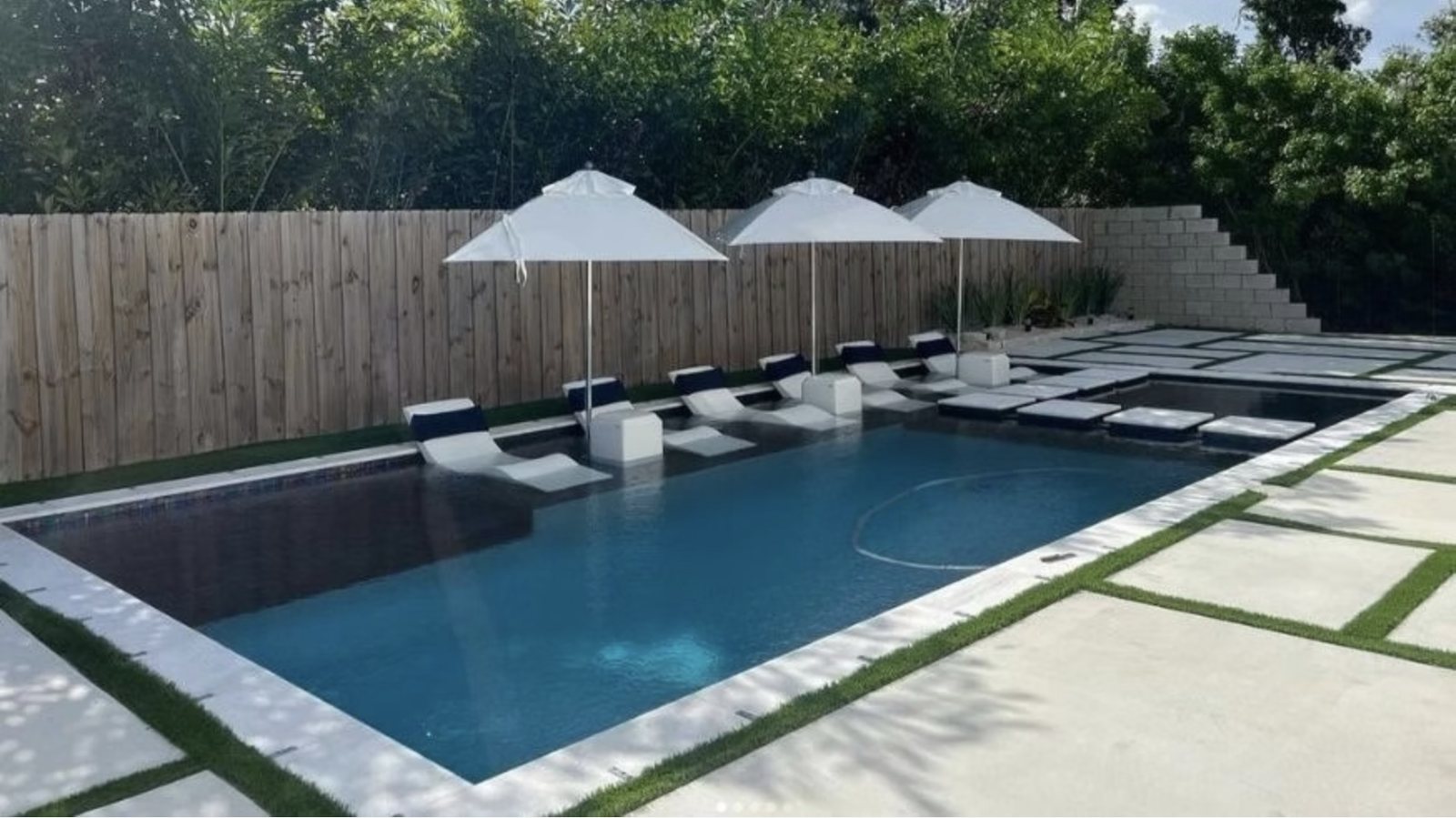 Pisces Pool & Construction Corp pool project