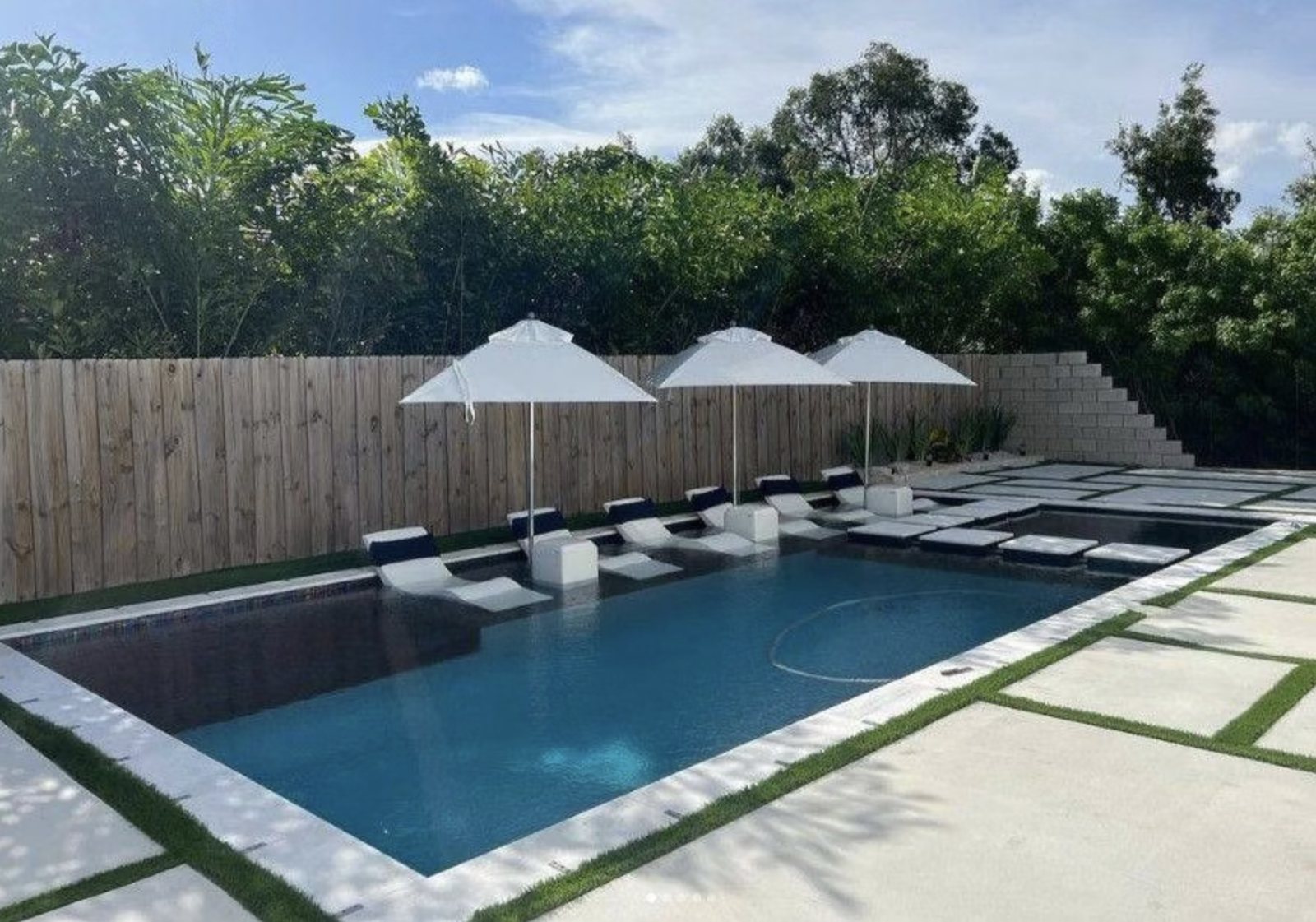Pisces Pool & Construction Corp pool project