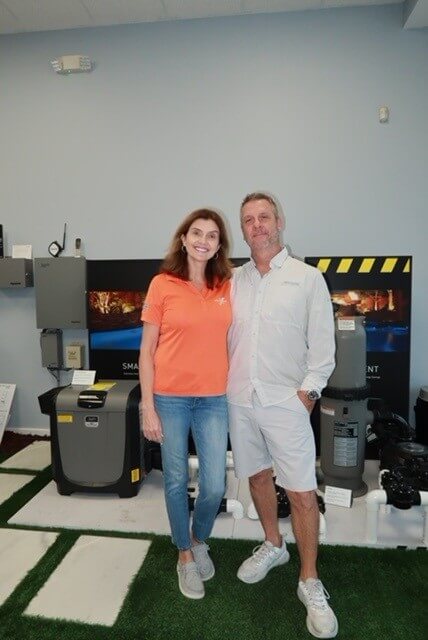 Robbie and Melissa of Next Level Pools and Spas